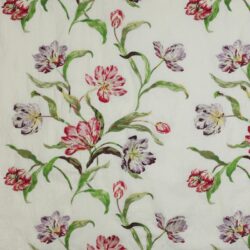 Delft Tulips Linen