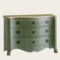 COMMODE WITH CURVED BASE AND CLAW FEET