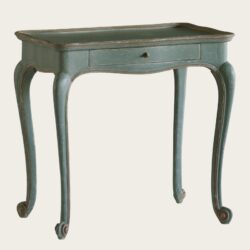 SIDE TABLE WITH CURVED LEGS & ONE DRAWER