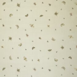 BUGS BUTTERFLIES & LEAVES WITH JEWELS ON SILK