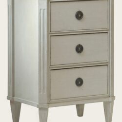 BEDSIDE TABLE WITH THREE DRAWERS