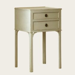 BEDSIDE TABLE WITH TWO DRAWERS