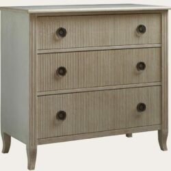 BUREAU WITH RIBBED DRAWERS