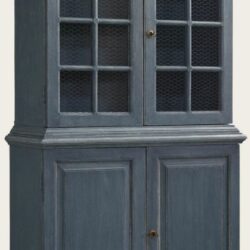 CUPBOARD WITH CHICKEN WIRE DOORS