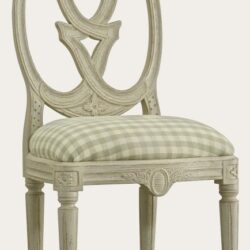GUSTAV III CHAIR WITH CARVED BACK
