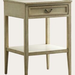 SIDE TABLE WITH ONE DRAWER & BOTTOM SHELF