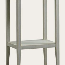 SIDE TABLE WITH SHELF