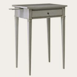 SIDE TABLE WITH SMALL CANDLE SHELF