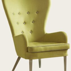 CHAIR WITH METAL LEGS