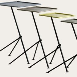 NESTING TABLES IN PERFORATED METAL