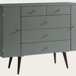 SERVER WITH SIDE DOORS & DRAWERS