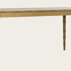 FAUX BAMBOO RECTANGLE TABLE