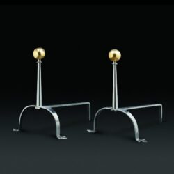 Fleur de Lys Andirons